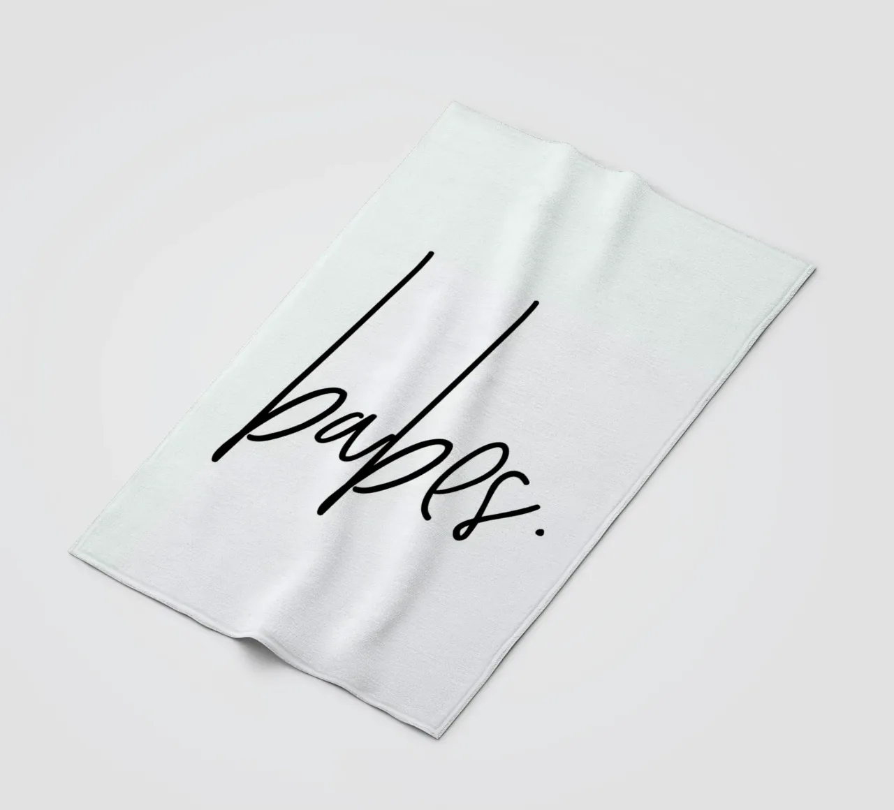 Babes fleece blanket by Honeymoon Hotel