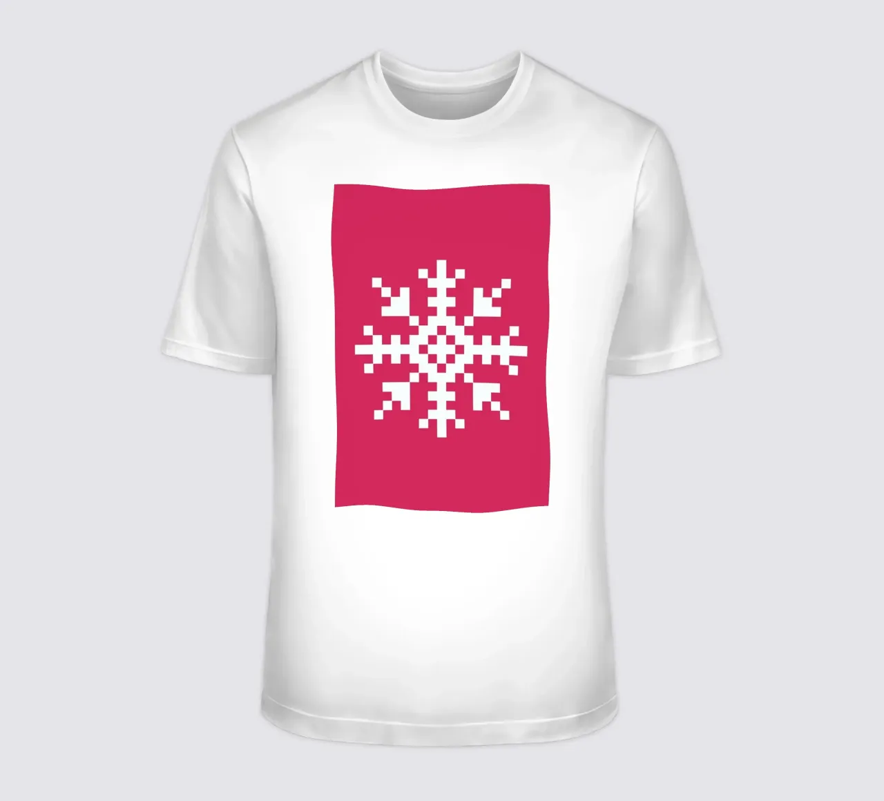 Pink Snowflake 3 t-shirt da Studio One
