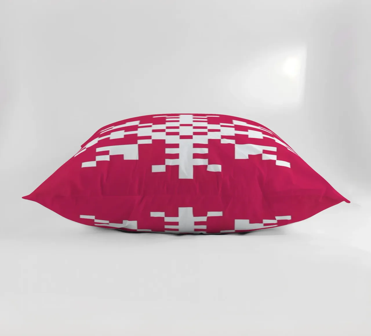 Pink Snowflake 3 cuscino da Studio One
