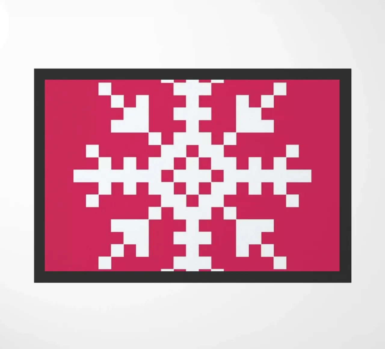 Pink Snowflake 3 zerbino da Studio One