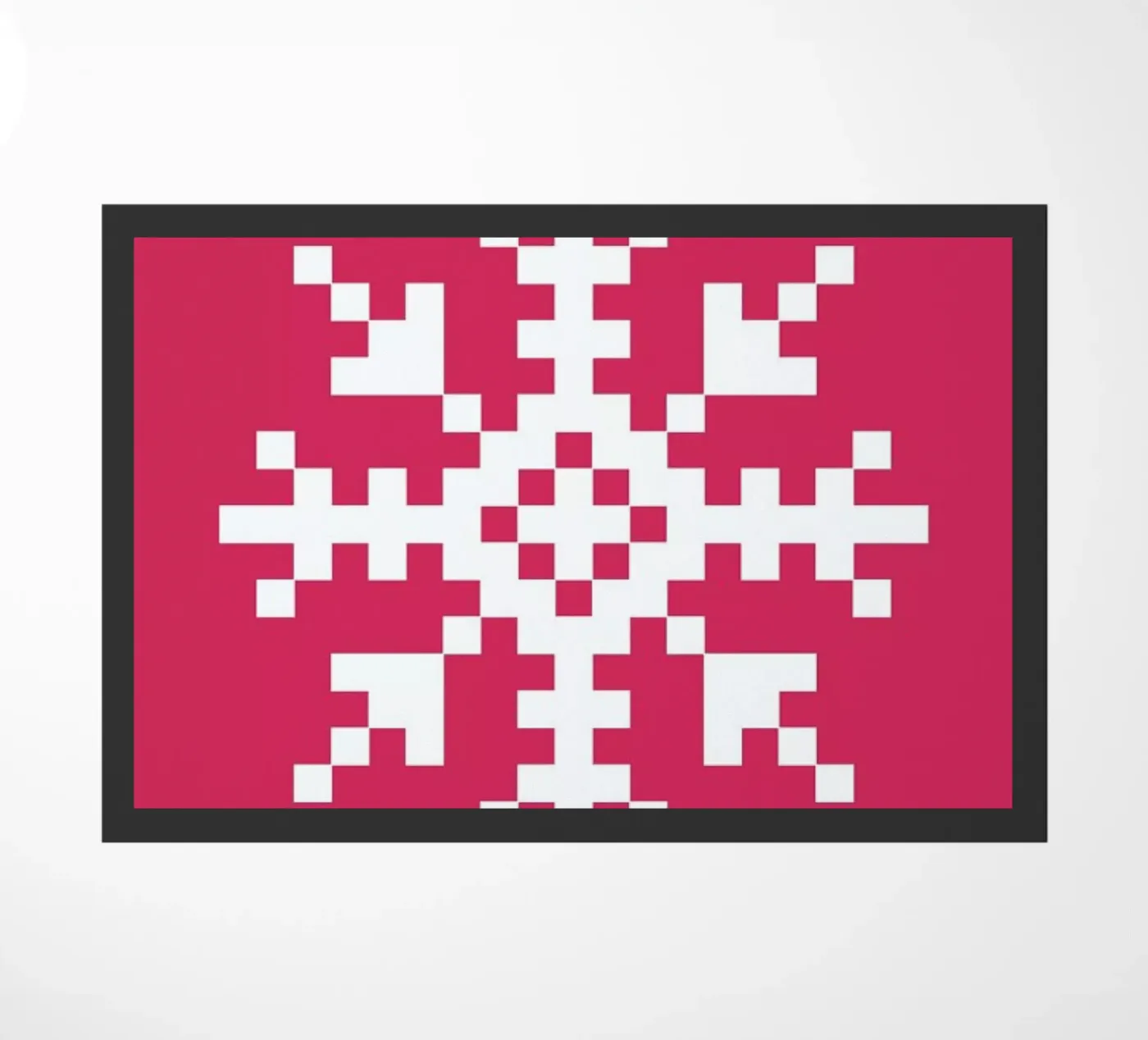 Pink Snowflake 3 zerbino da Studio One