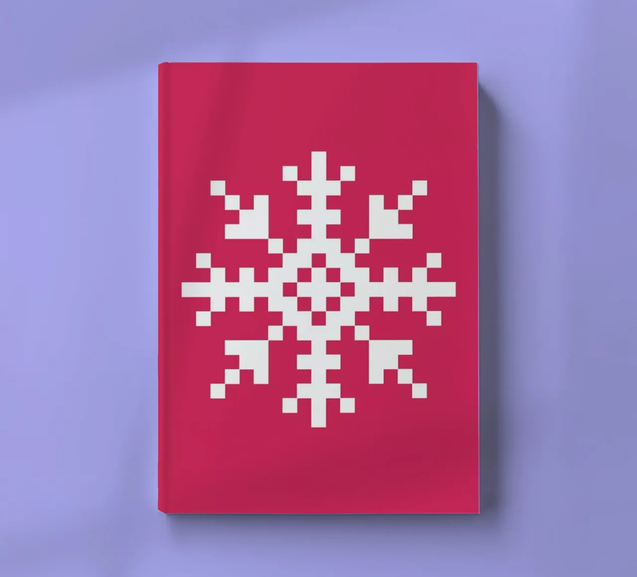 Pink Snowflake 3 notebook by Studio One