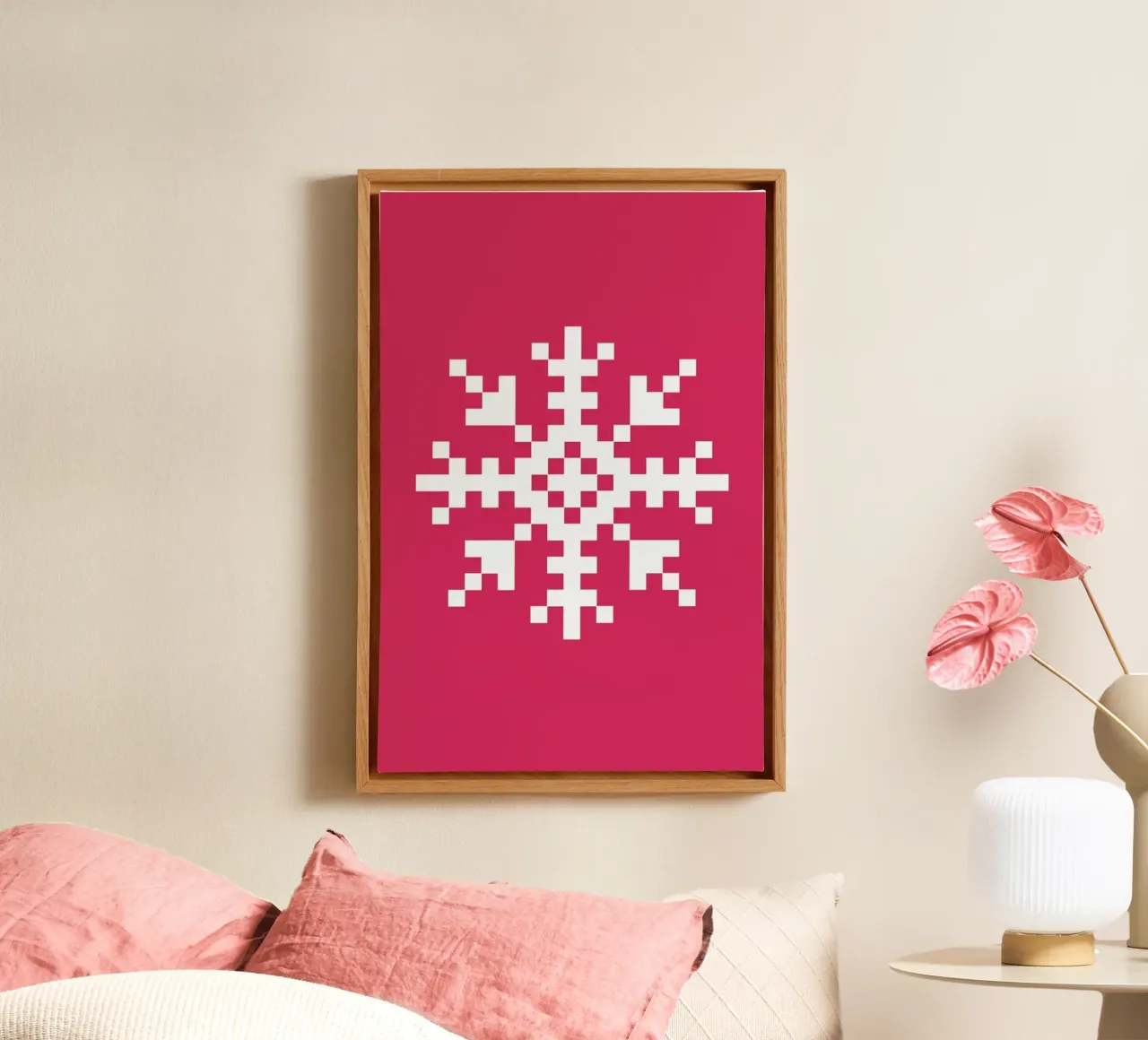 Pink Snowflake 3 tela da Studio One