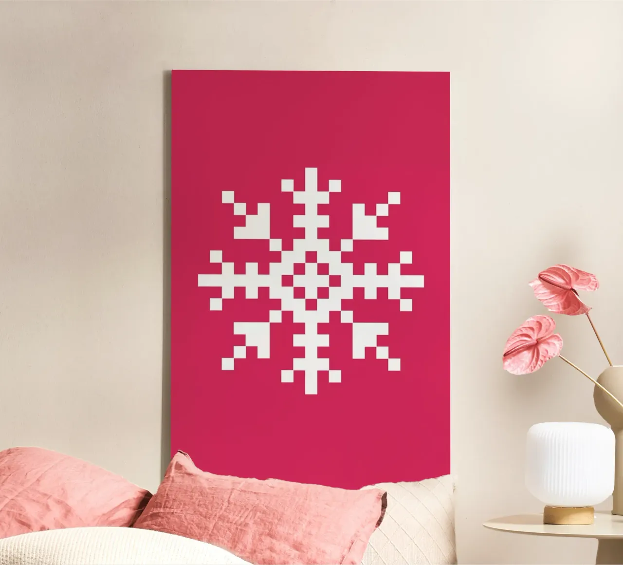 Pink Snowflake 3 tela da Studio One