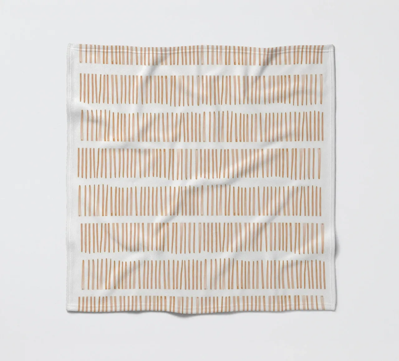 Modello a linee verticali coperta in pile da Melloi Art Print