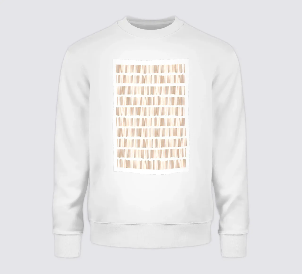Vertical Line Pattern sweatshirt by Melloi Art Print