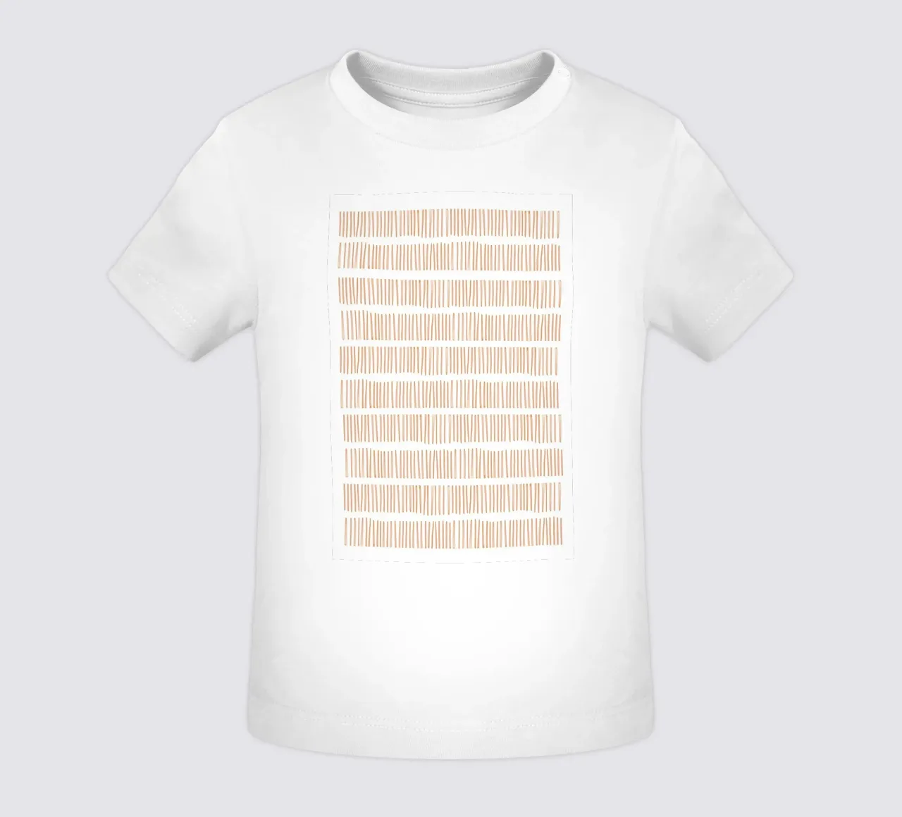 Modello a linee verticali maglietta neonato da Melloi Art Print