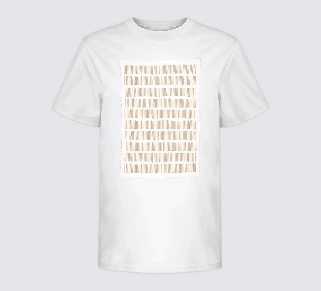 Modello a linee verticali t-shirt bambini da Melloi Art Print