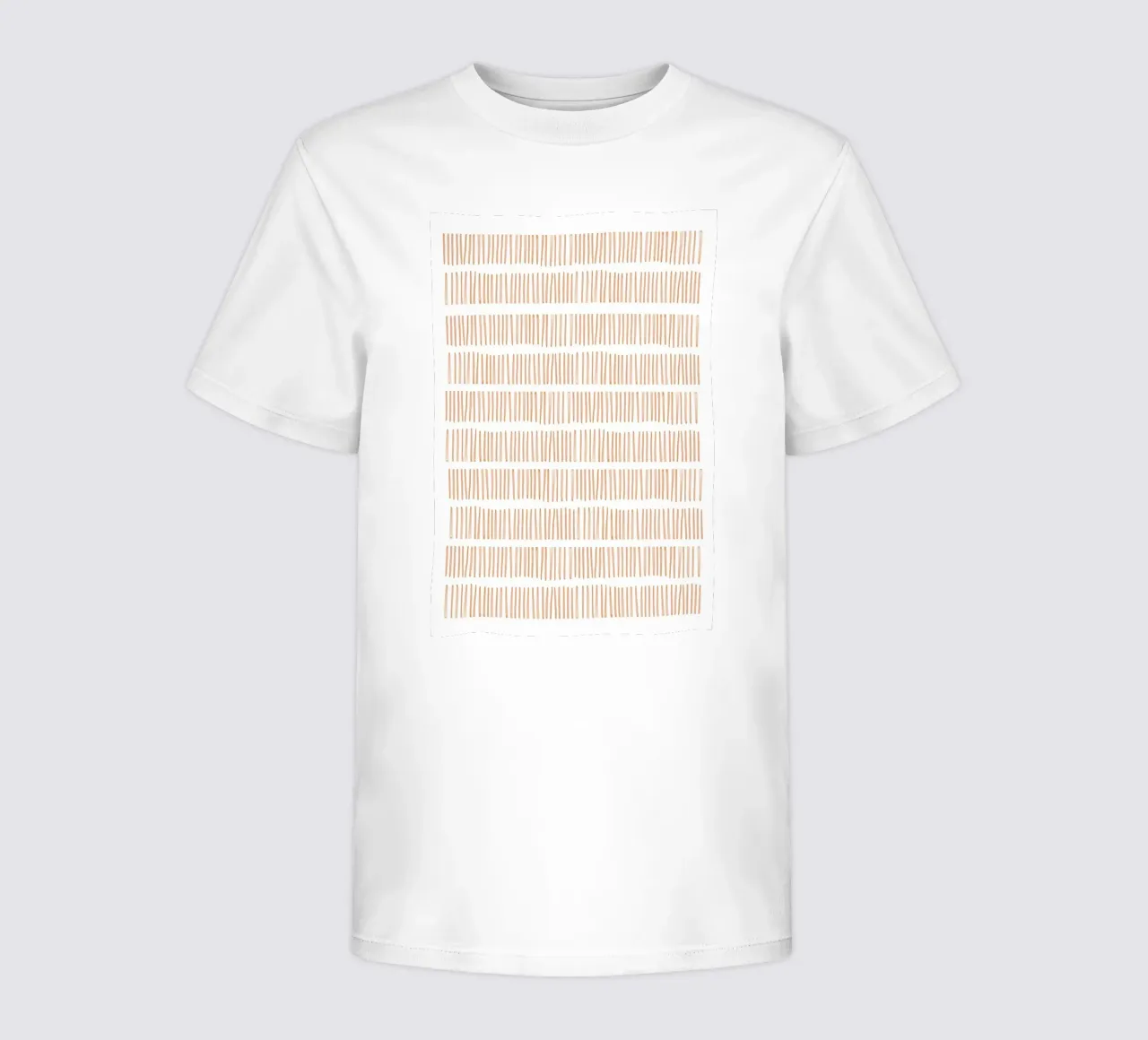 Modello a linee verticali t-shirt bambini da Melloi Art Print