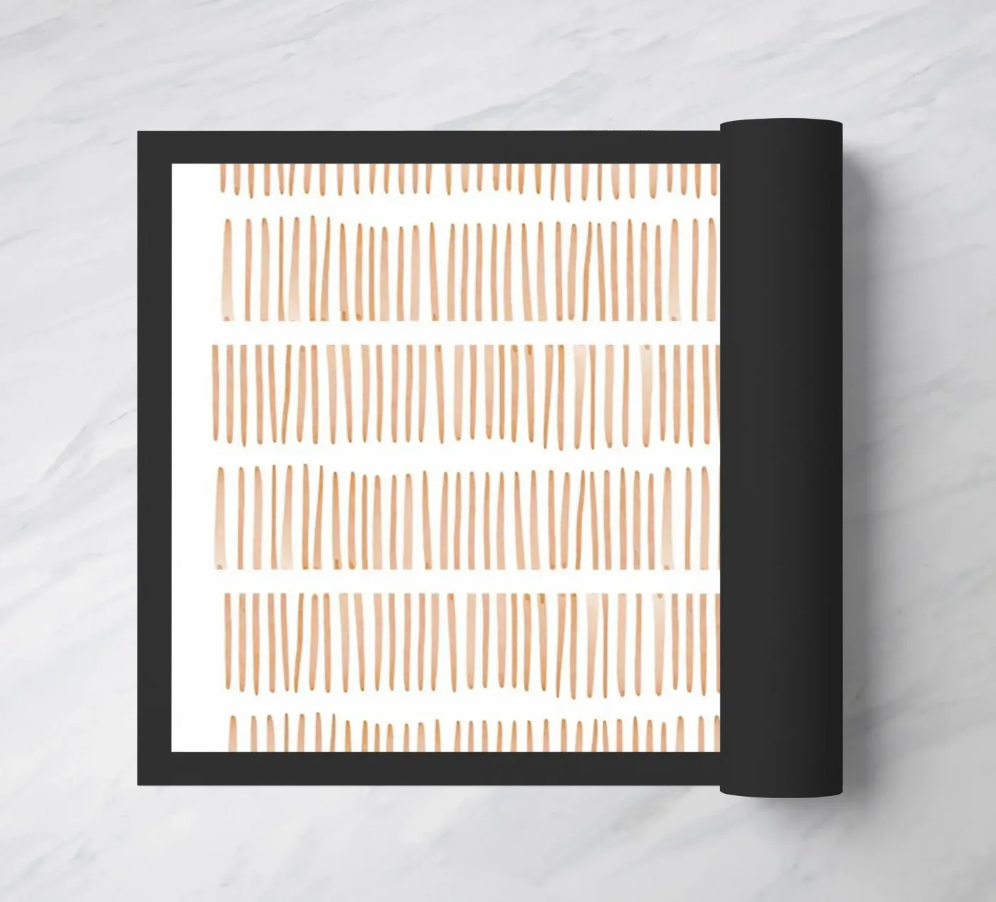 Vertical Line Pattern paillasson de Melloi Art Print