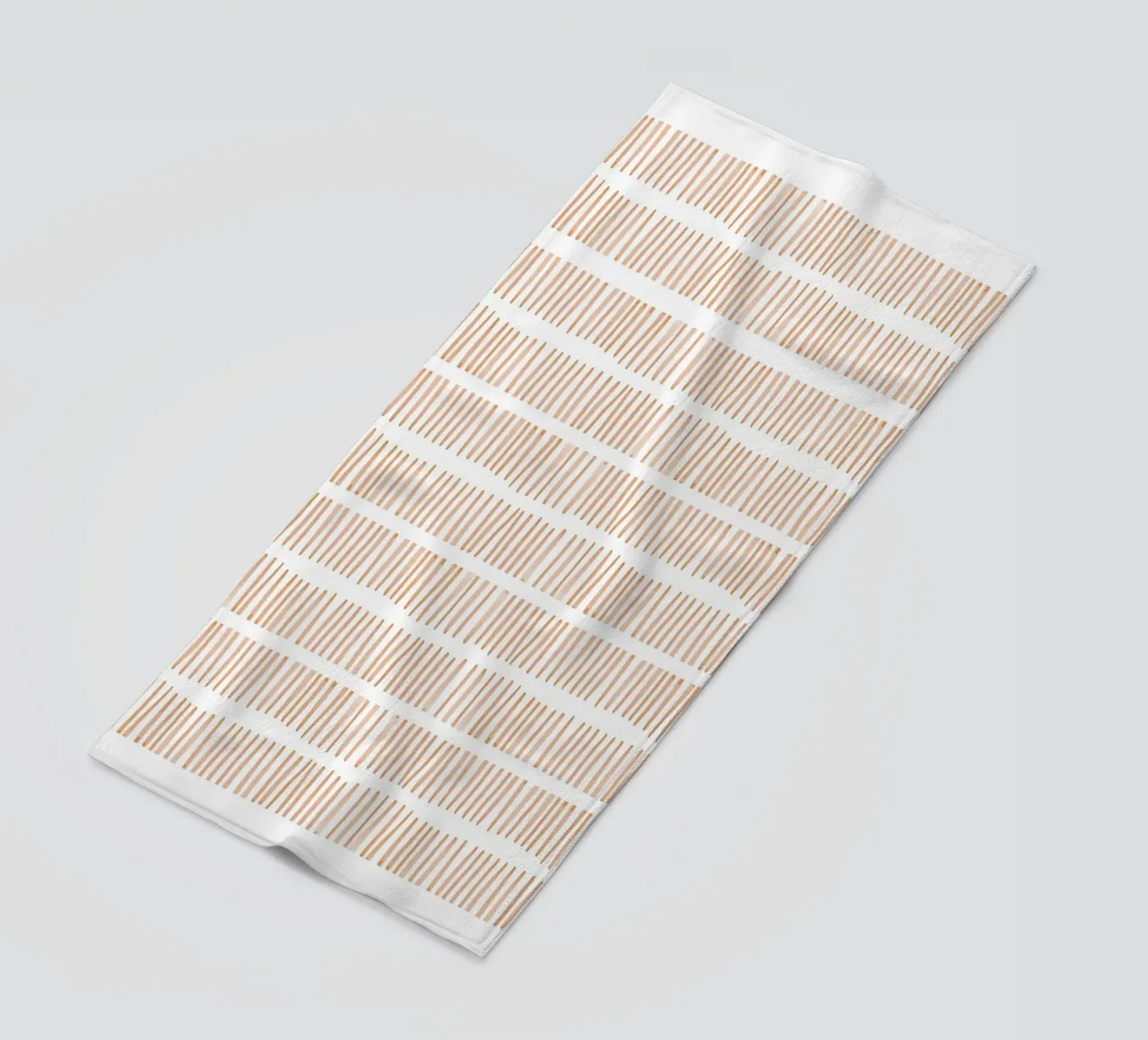 Modello a linee verticali telo mare da Melloi Art Print