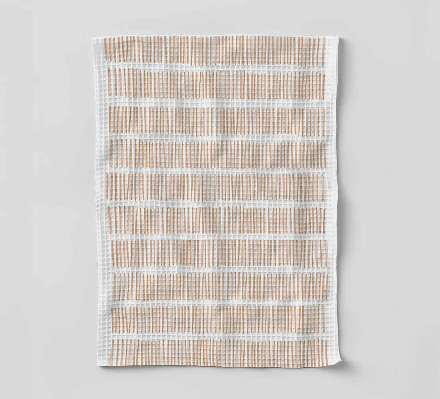 Vertical Line Pattern tea towel by Melloi Art Print