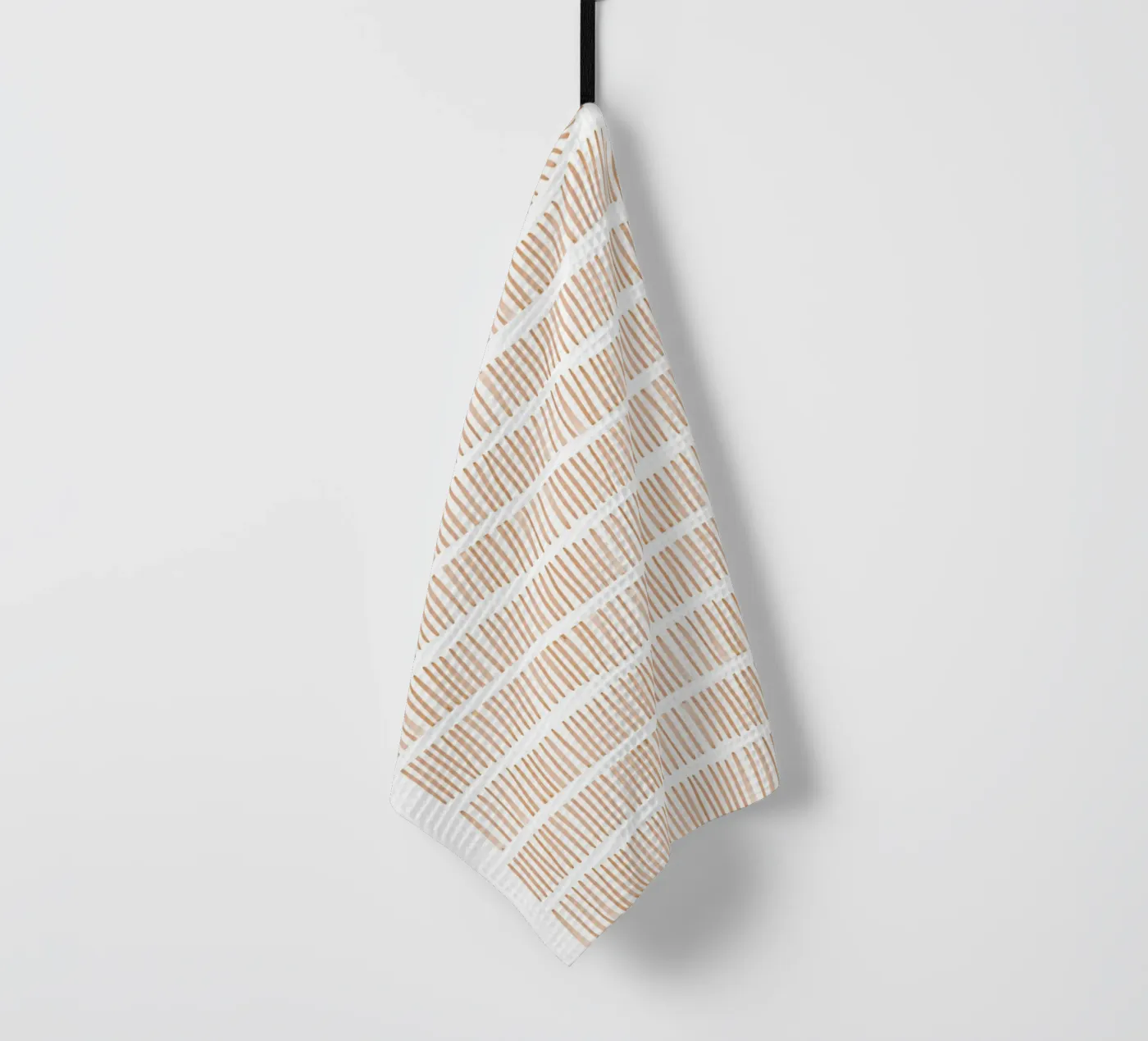 Vertical Line Pattern tea towel by Melloi Art Print
