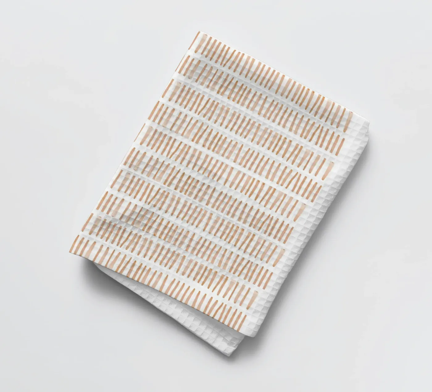 Vertical Line Pattern tea towel by Melloi Art Print