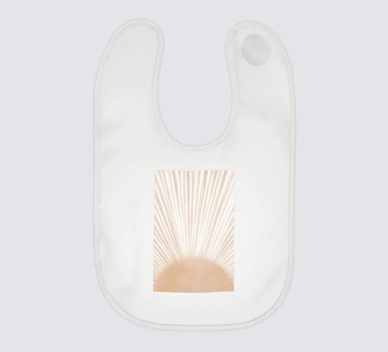 Raggi di luce solare bavaglino da Melloi Art Print