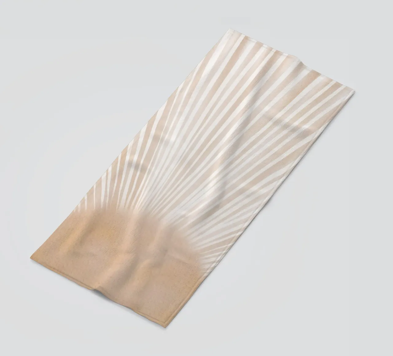 Raggi di luce solare telo mare da Melloi Art Print