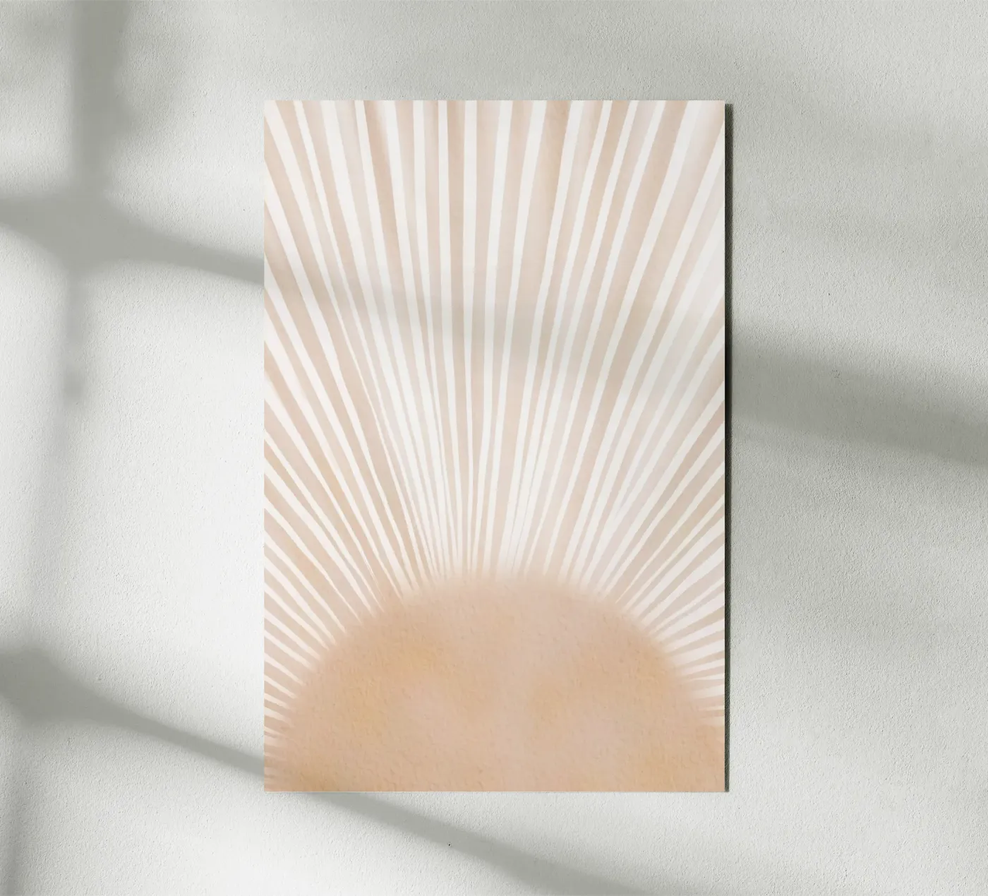 Sunshine Light Rays pannello forex da Melloi Art Print