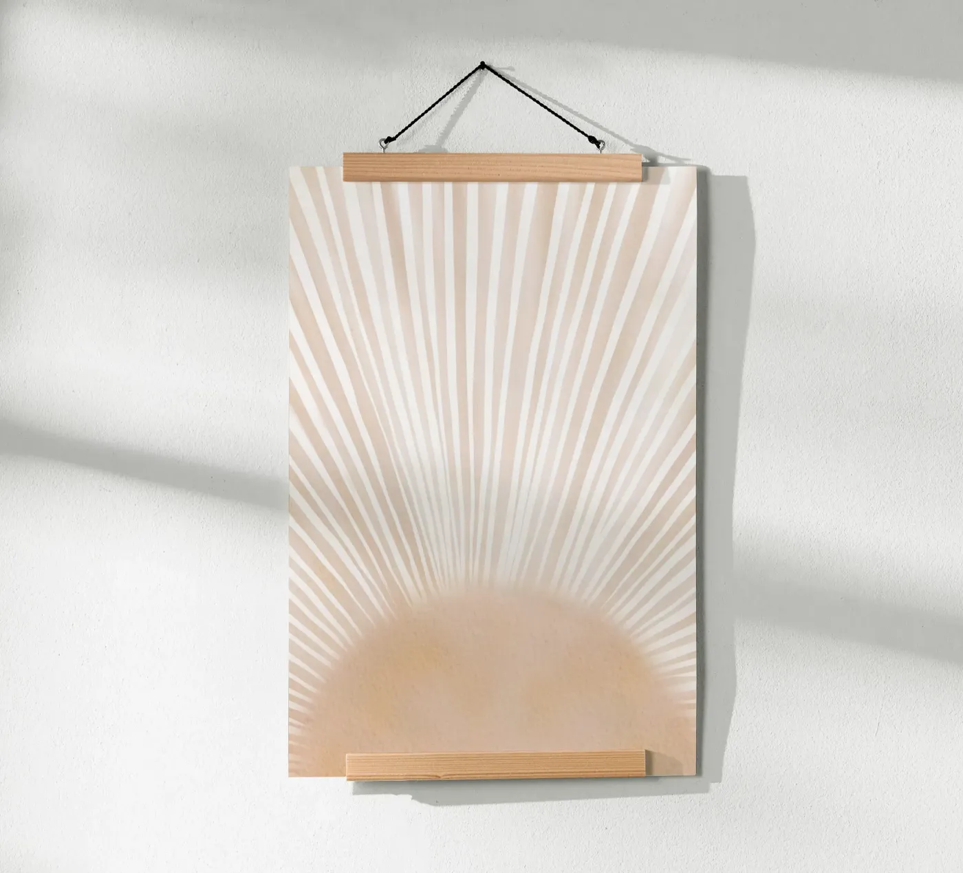 Sonnenschein Lichtstrahlen Poster von Melloi Art Print