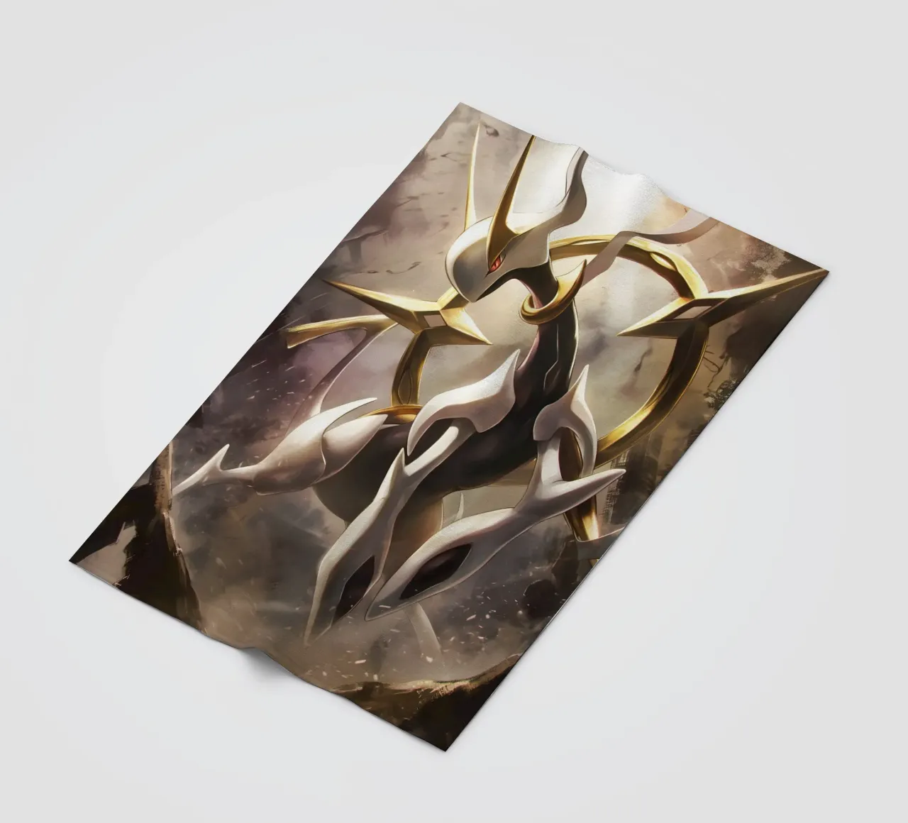 Arceus fleece blanket by CreativeStudio