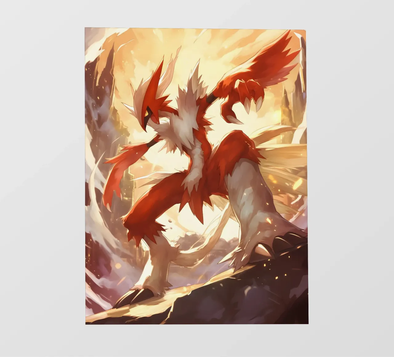 Blaziken telo in pvc da CreativeStudio