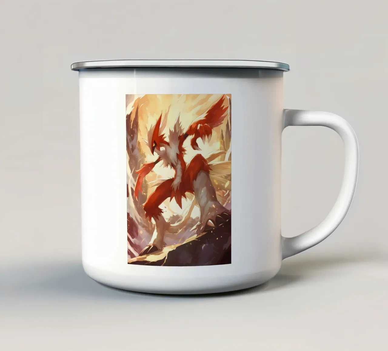 Blaziken tazza in smalto da CreativeStudio