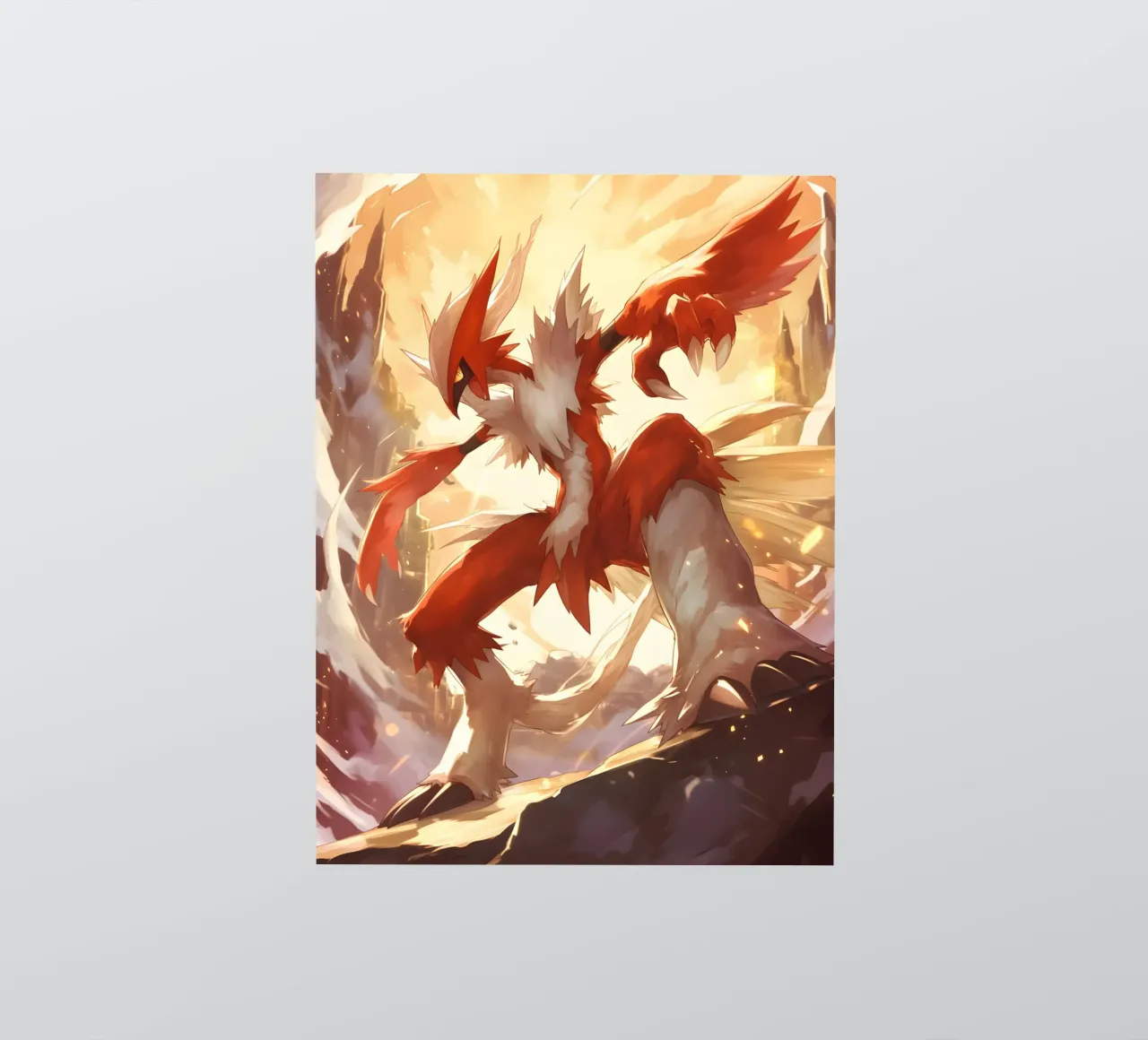 Blaziken sticker by CreativeStudio