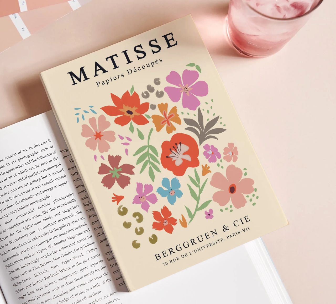 loral art - Matisse inspired notebook by Whole©