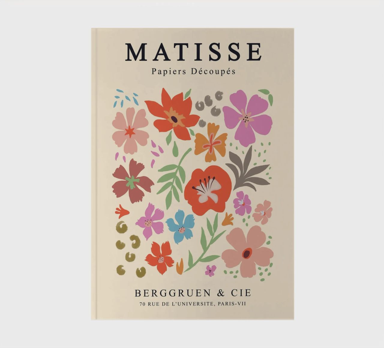 loral art - Matisse inspired notebook by Whole©