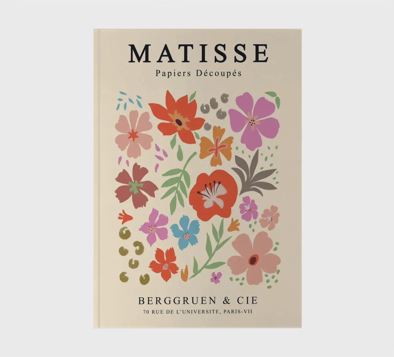 loral art - Matisse inspired notebook by Whole©