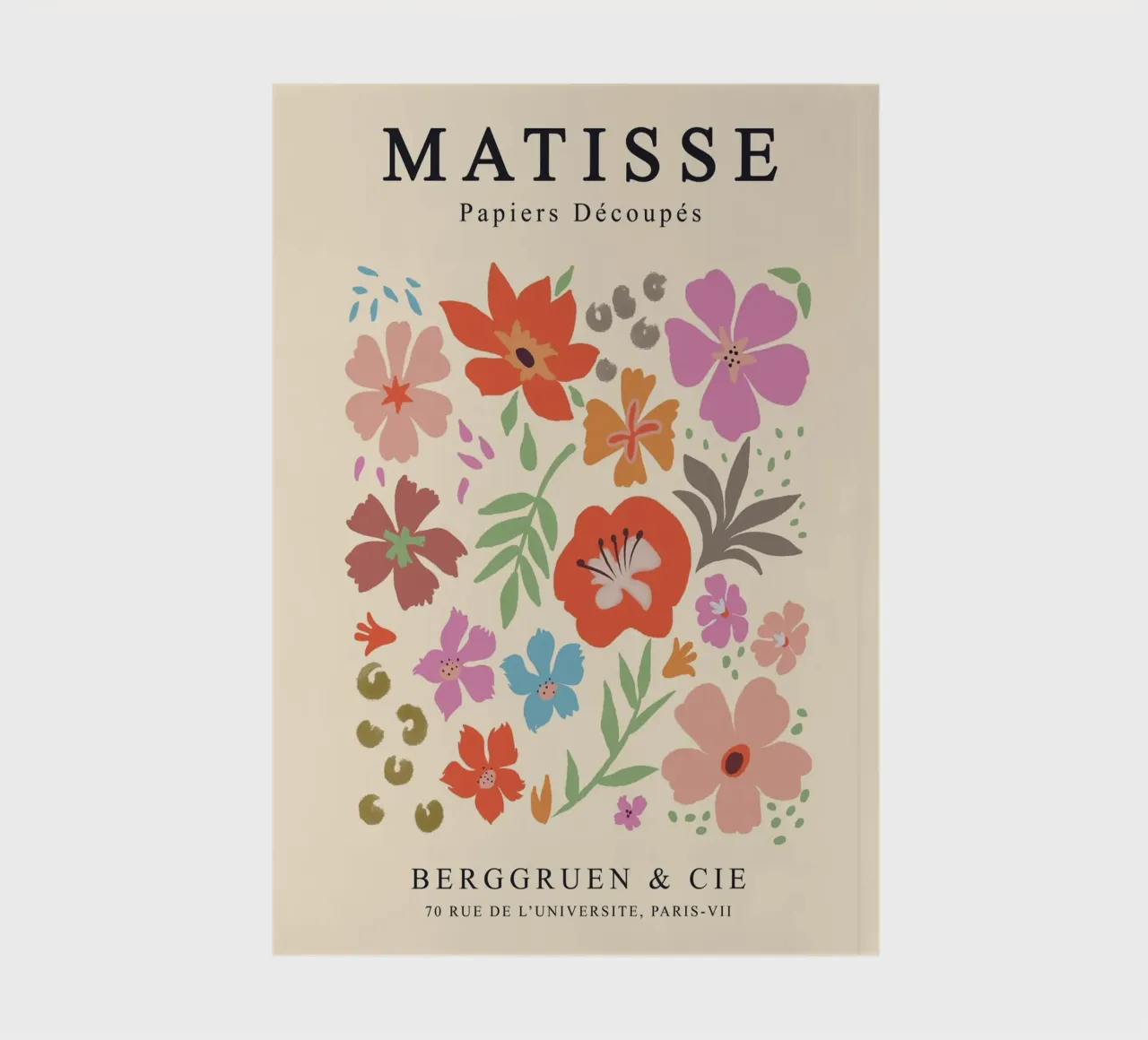 loral art - Matisse inspired notebook by Whole©