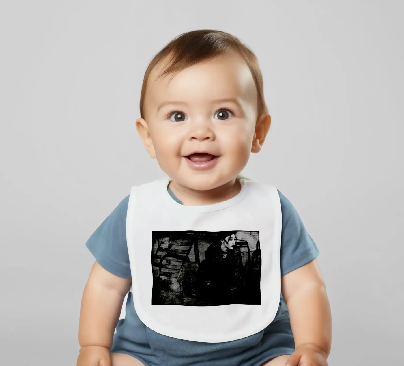 Insecure baby slabbetje van Sophie Etchart