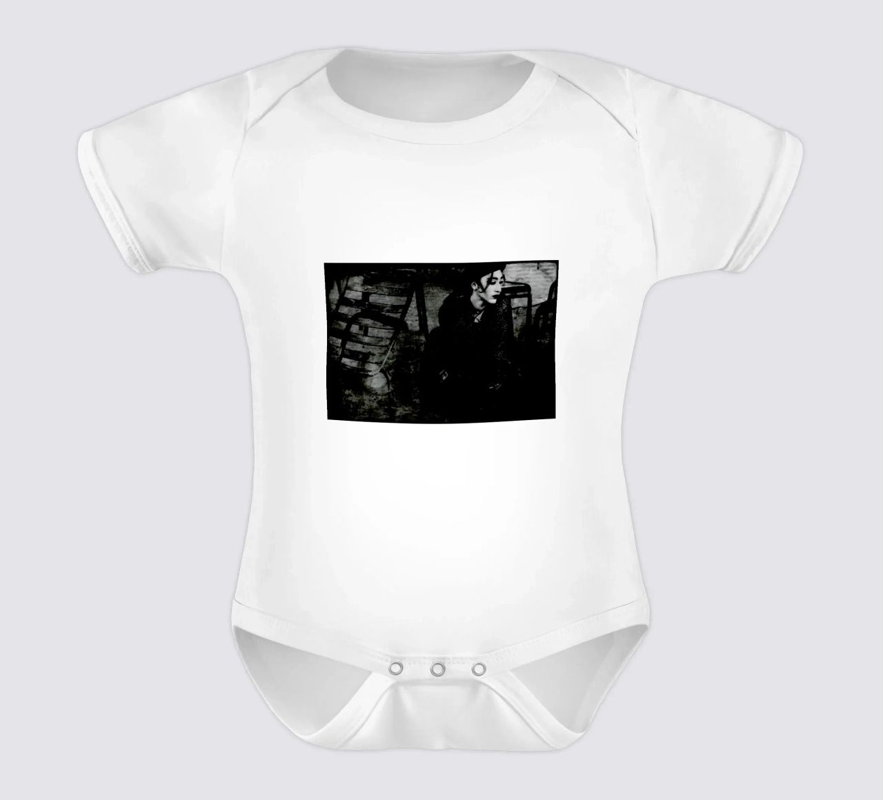 Insecure body neonato maniche corte da Sophie Etchart