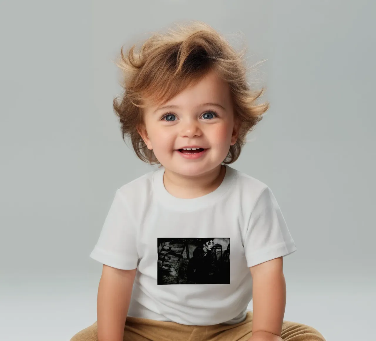 Insecure maglietta neonato da Sophie Etchart