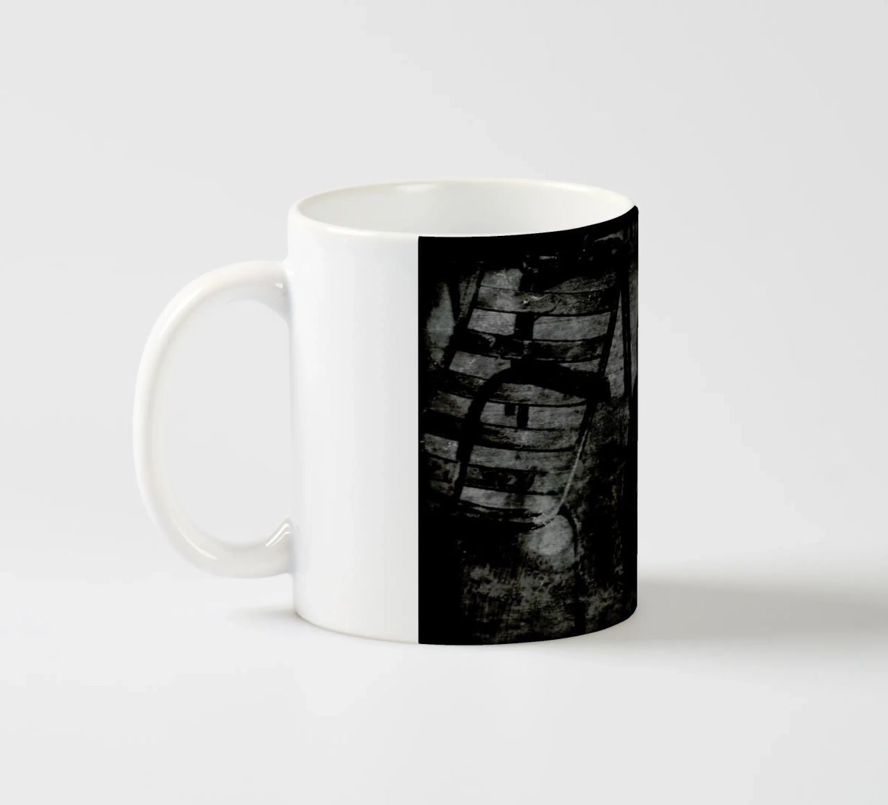 Insecure tazza in ceramica da Sophie Etchart