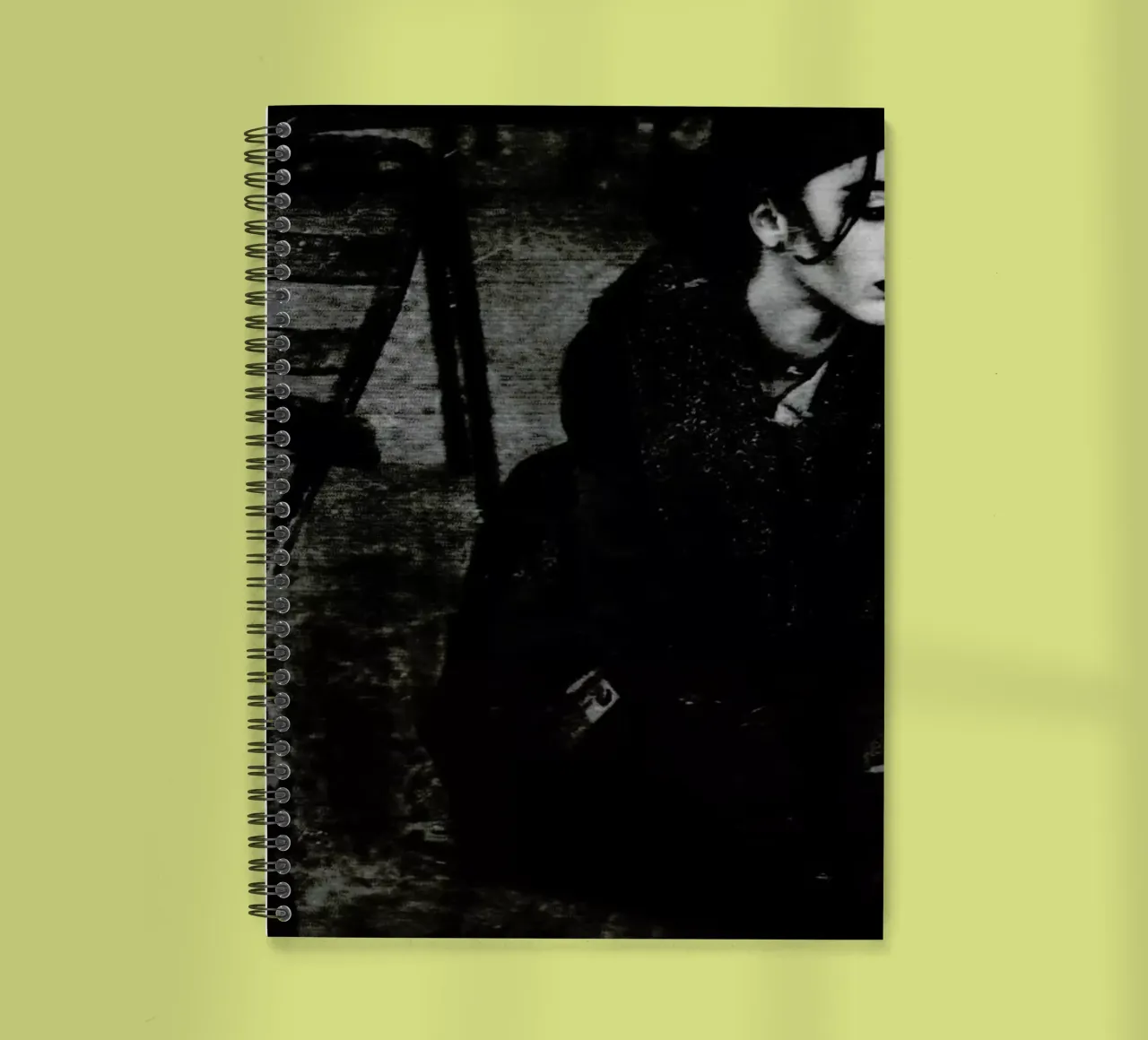 Insecure spiral notebook by Sophie Etchart