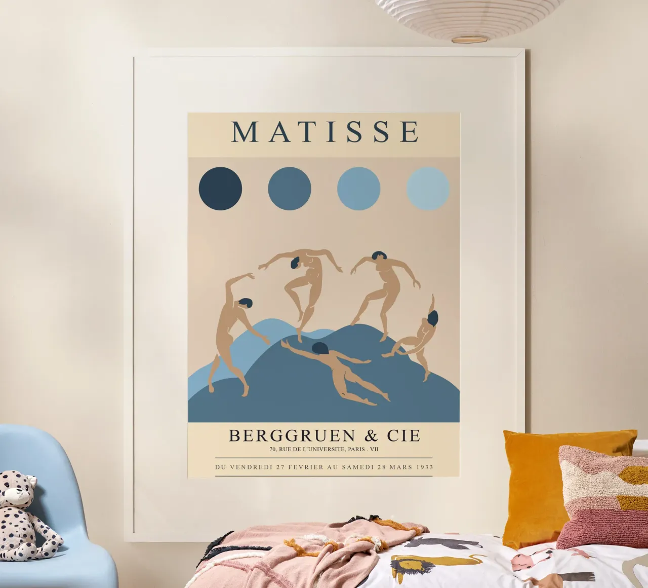 Matisse Tänzer – Abstrakte Kunstikone Poster von Whole©