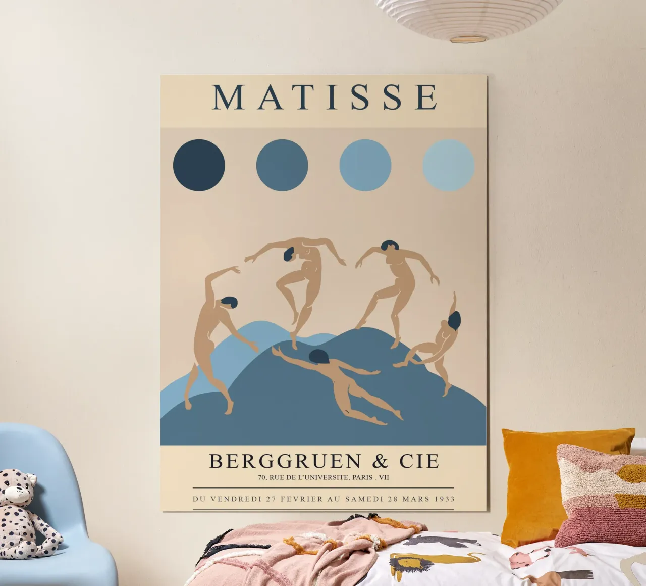 Matisse Tänzer – Abstrakte Kunstikone Poster von Whole©