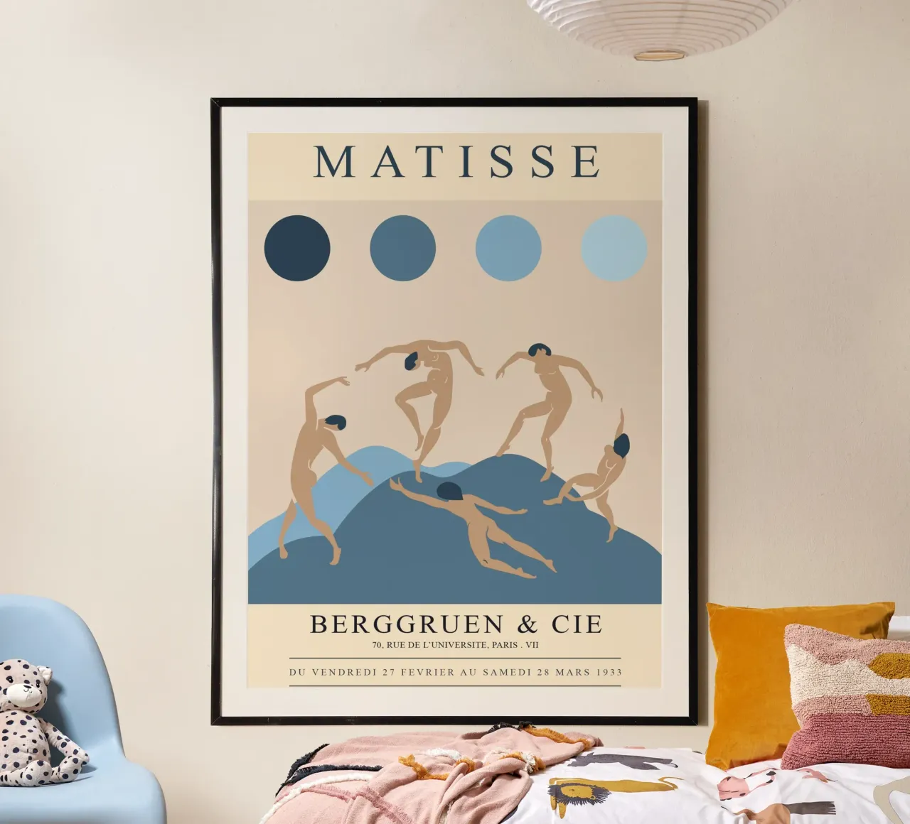 Matisse Tänzer – Abstrakte Kunstikone Poster von Whole©