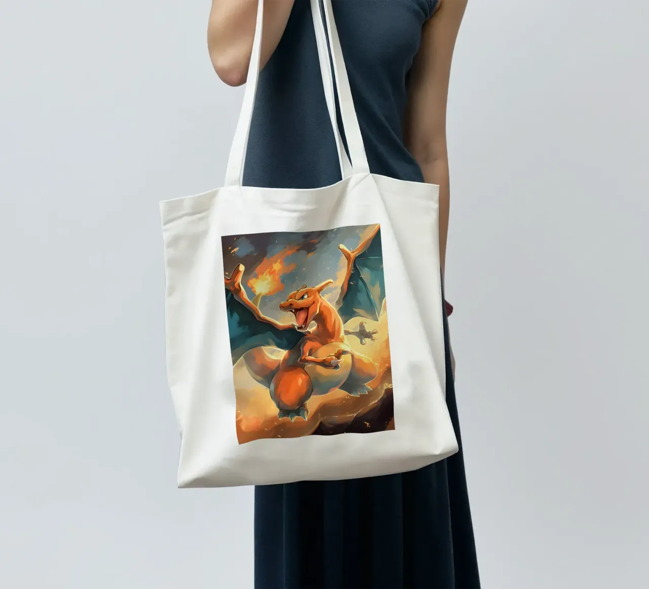 Charizard borsa in juta da CreativeStudio