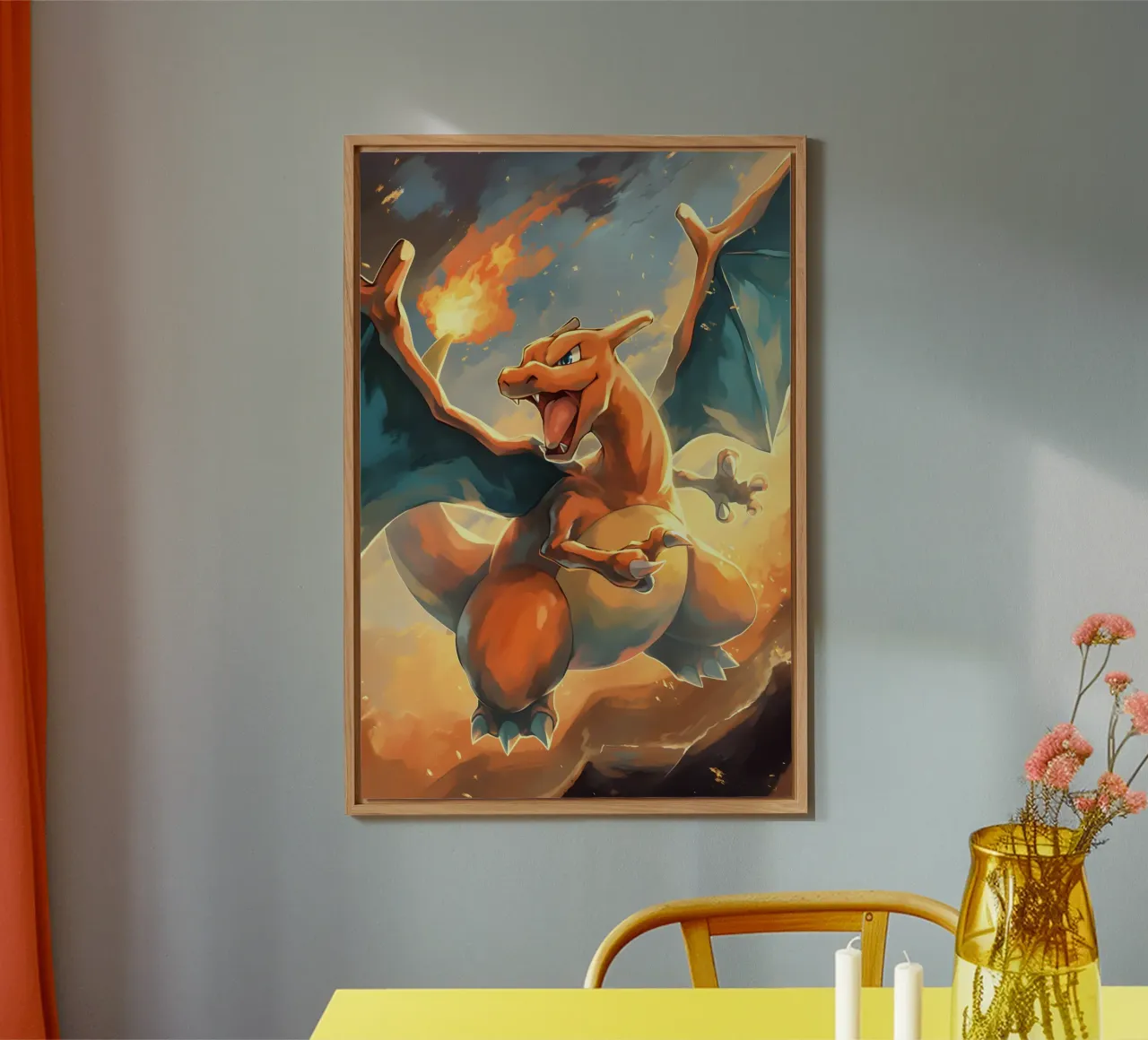 Charizard alluminio dibond da CreativeStudio