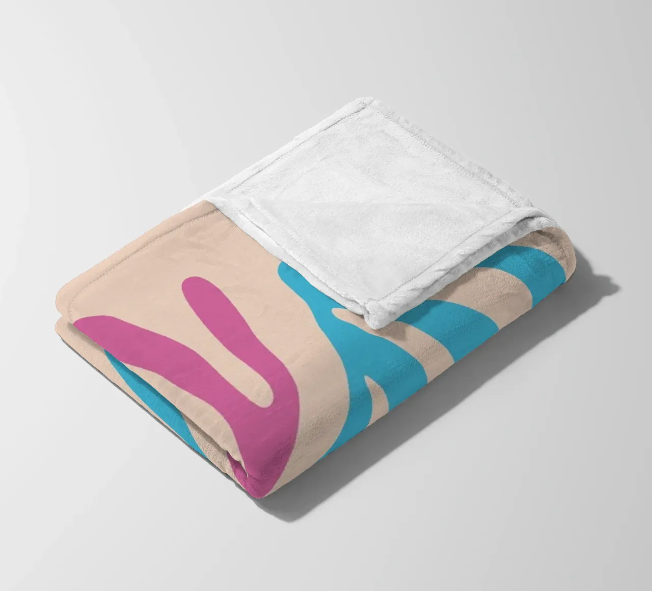 Matisse Forms - Abstract elegance fleece blanket by Whole©
