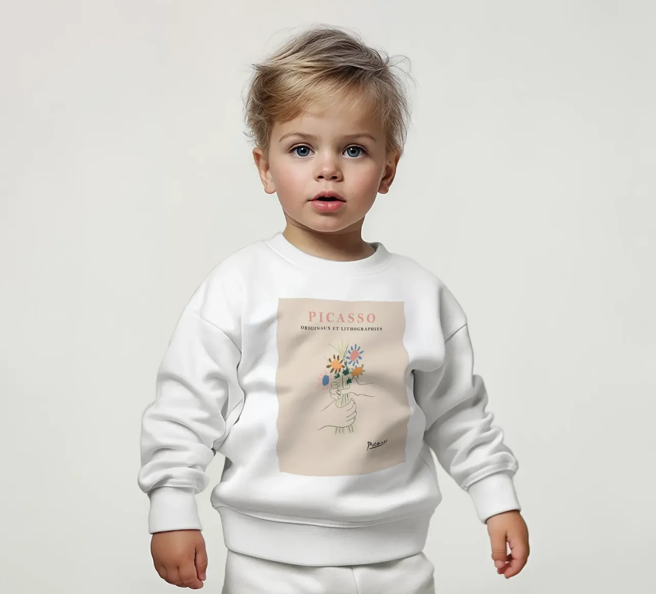 Flores de Picasso - Arte intemporal sudadera de bebé de Whole©