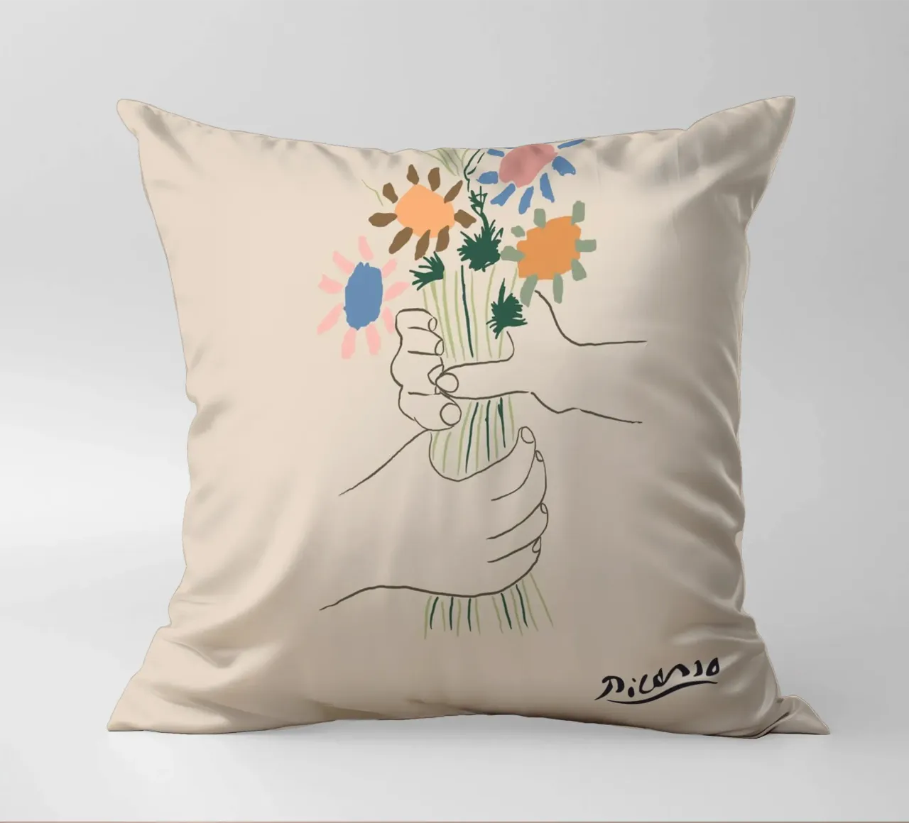 Fiori di Picasso - Arte senza tempo cuscino da Whole©