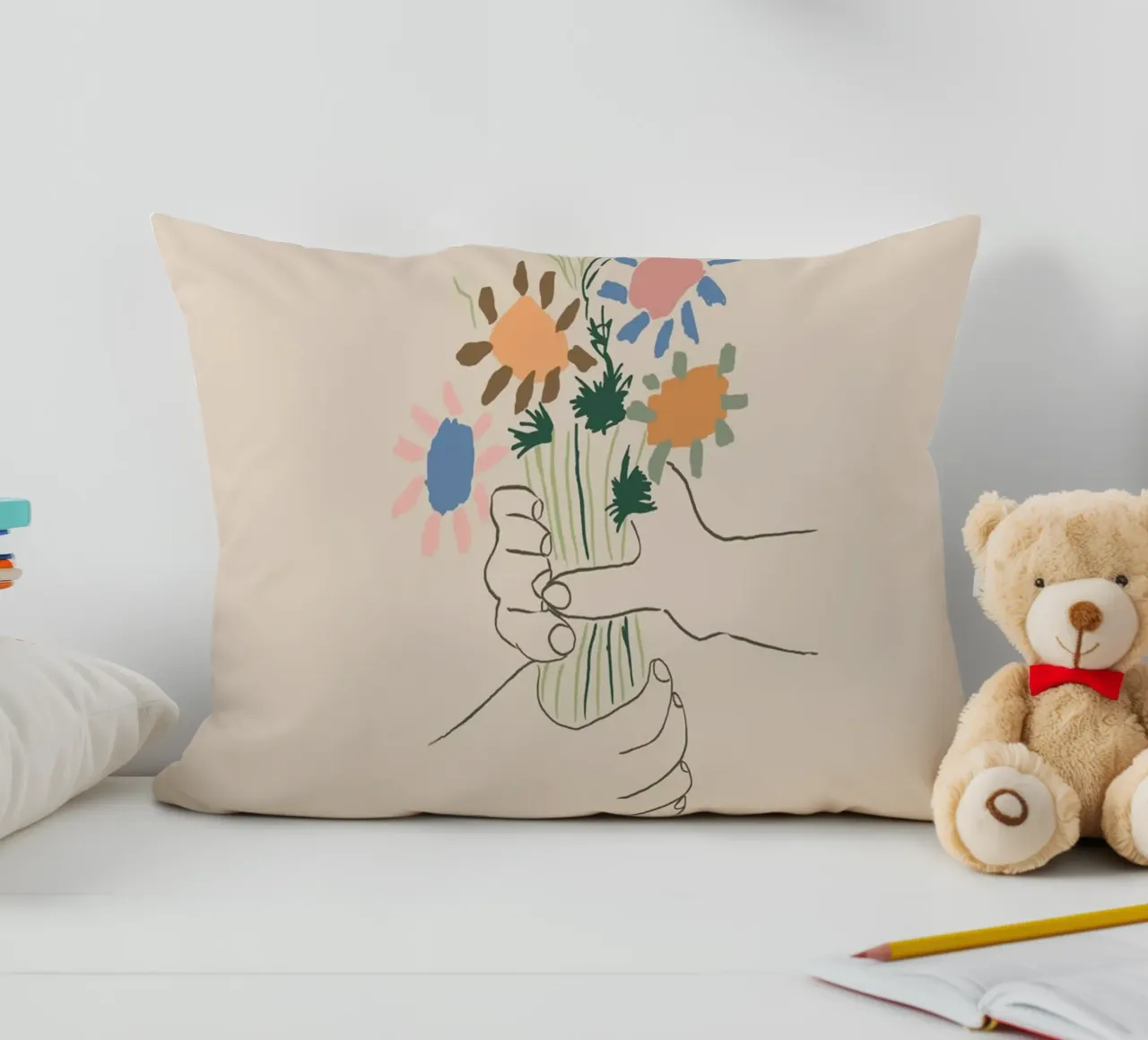 Fiori di Picasso - Arte senza tempo cuscino da Whole©