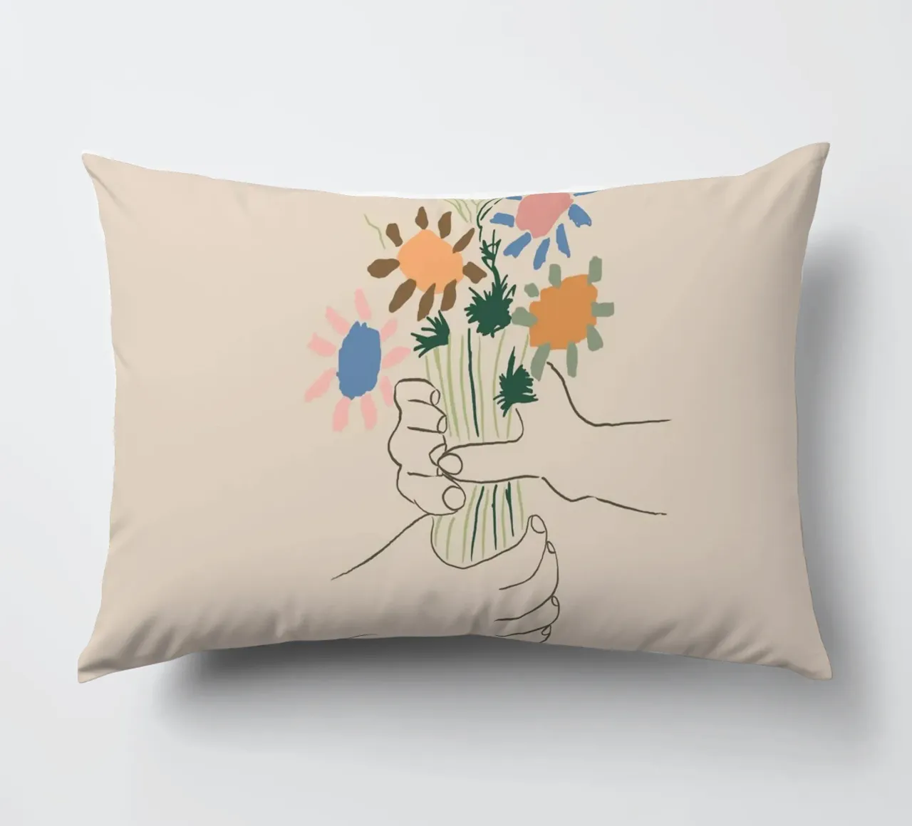 Fiori di Picasso - Arte senza tempo cuscino da Whole©