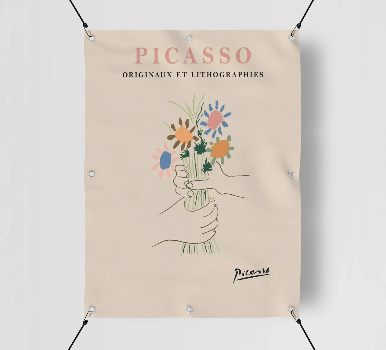 Picasso Flowers - Timeless Art pvc cover by Whole©