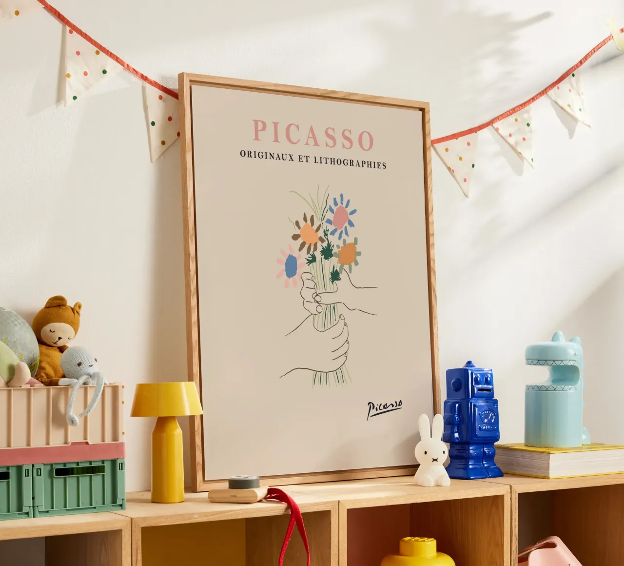 Flores de Picasso - Arte intemporal metacrilato de Whole©