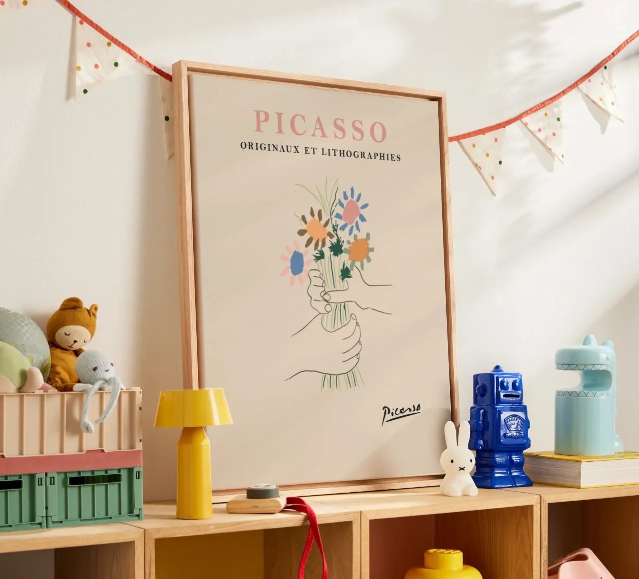 Picasso Flowers - Timeless Art canvas by Whole©
