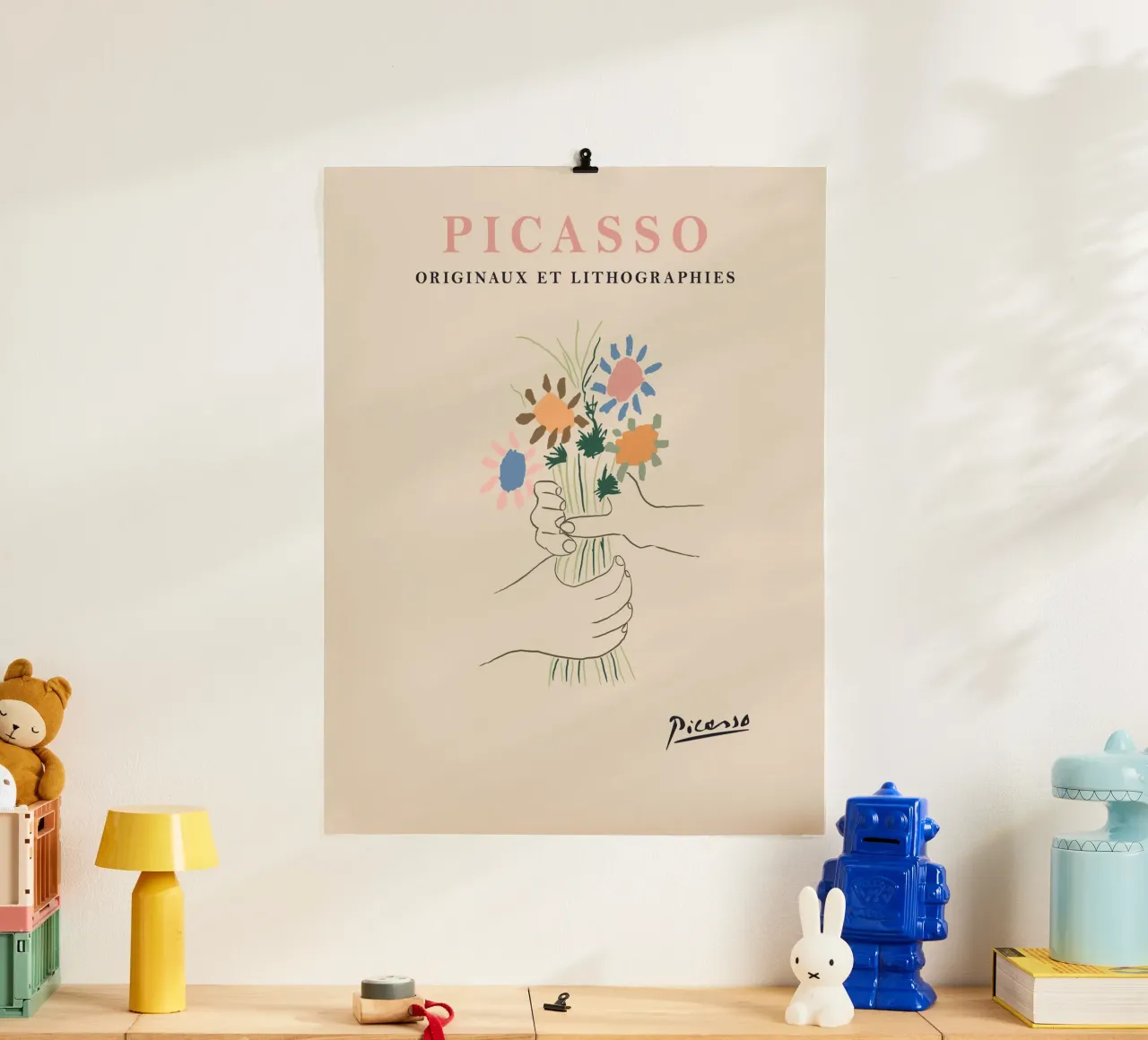 Fleurs de Picasso - un art intemporel hahnemühle de Whole©
