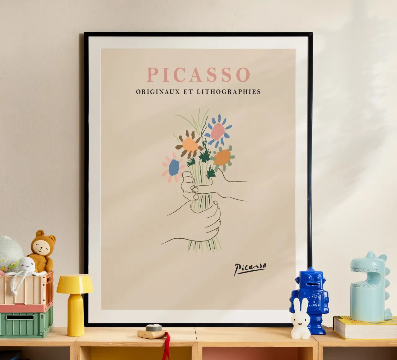 Fleurs de Picasso - un art intemporel hahnemühle de Whole©